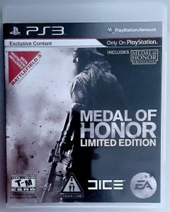 Medal of Honor Limited Ed. Sony PS3 Video Game Comics Collectibles Sold As-Is