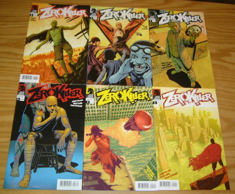 Zerokiller #1-6 VF/NM complete series ARVID NELSON dark horse zero killer set