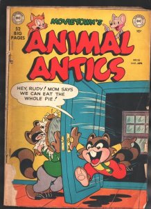 Animal Antics #25 1950-DC-Raccoon Kids-Ham Hochs-Goofy Goose-One page Wonder ...