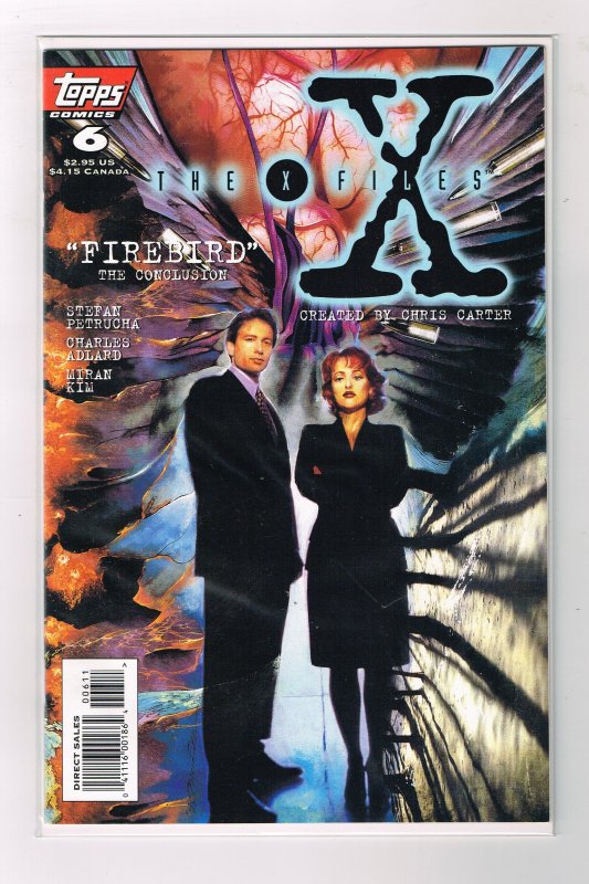 X-Files #6 (1995)   Part 3 of 3  The Conclusion   Topps   Direct Edition