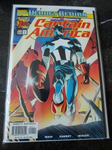 Captain America #1 Heroes Return Marvel Comics Jan 1998