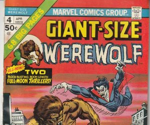 Giant Size Werewolf # 4  Morbius The Living Vampire
