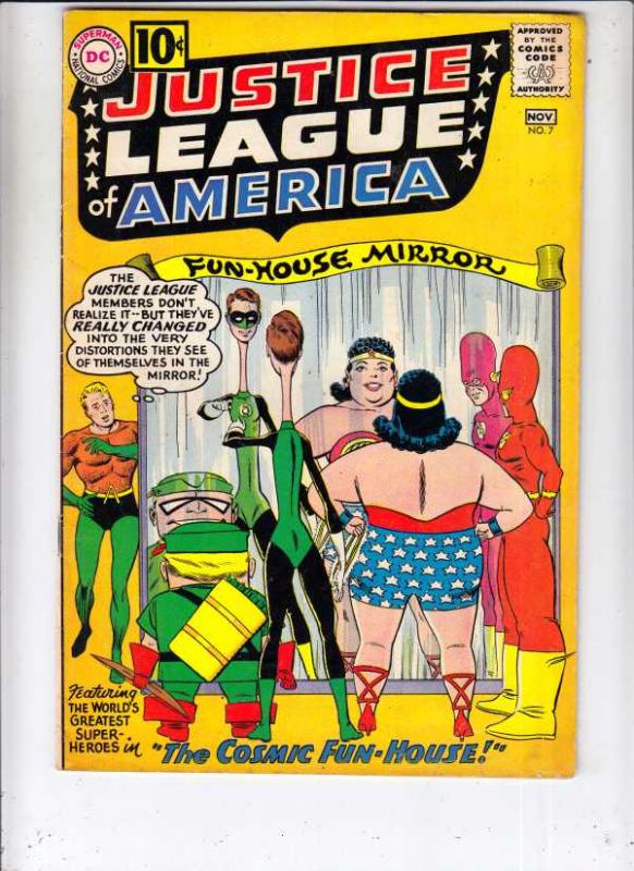 Justice League of America #7 (Nov-61) FN/VF Mid-High-Grade Justice League of ...