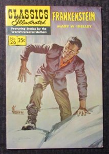 1971 CLASSICS ILLUSTRATED #26 FVF 7.0 Mary Shelly Frankenstein 