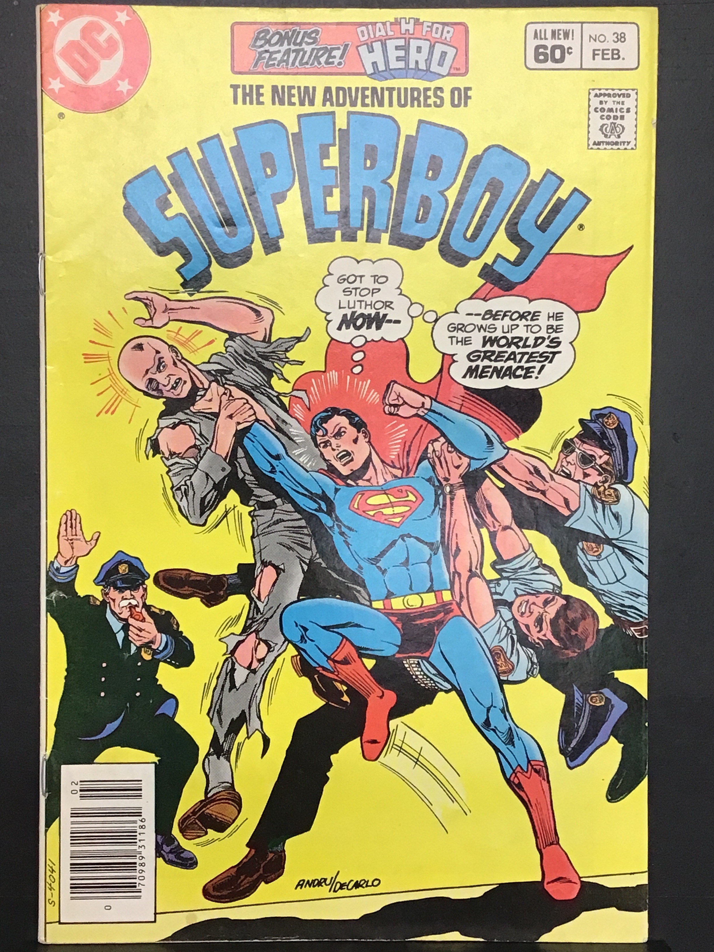 The New Adventures Of Superboy 38 1983 Jh Comic Books Bronze Age Dc Comics Superboy 2185