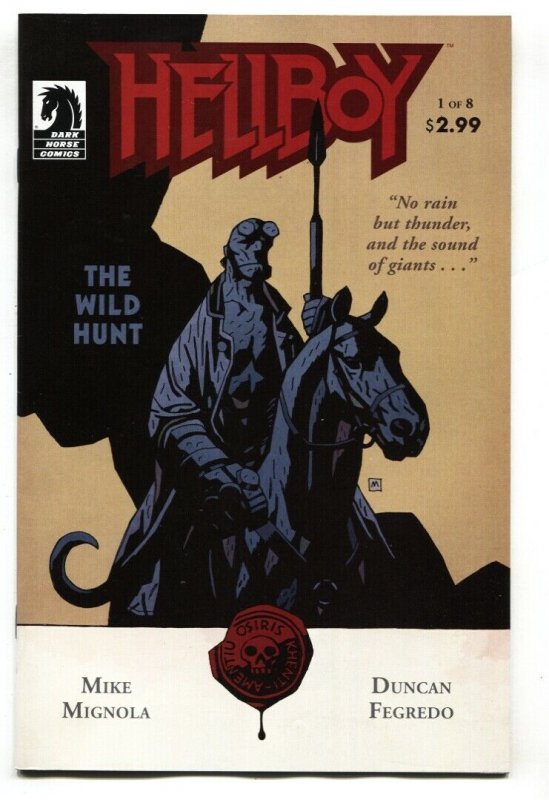 Hellboy: The Wild Hunt #1  2008- Dark Horse NM- 