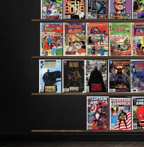 Huge Lot 120+ Comics with Donald Duck, Superman, Captain America & More!