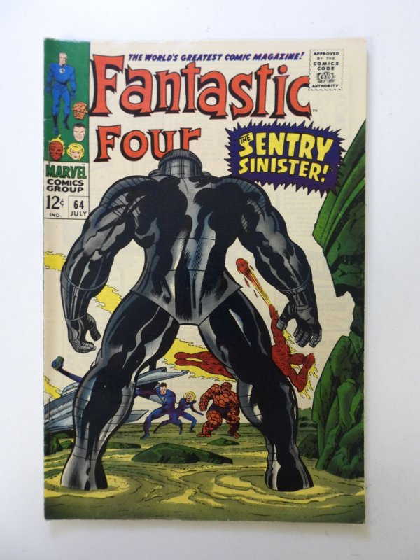 Fantastic Four #64 (1967) FN condition