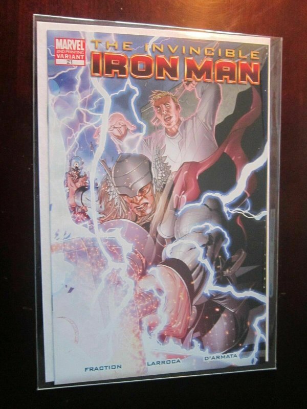 Invincible Iron Man (2008 series) #21C variant NM 9.0 (2010)