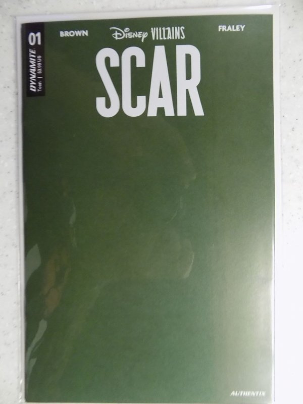 DISNEY VILLAINS SCAR # 1 BLANK DYNAMITE (2023)