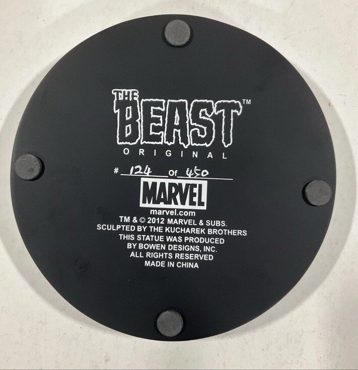 Beast Original X-men Costume Bowen Statue New!  126/450