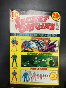 Secret Origins #1 (1973)vf # 1-7