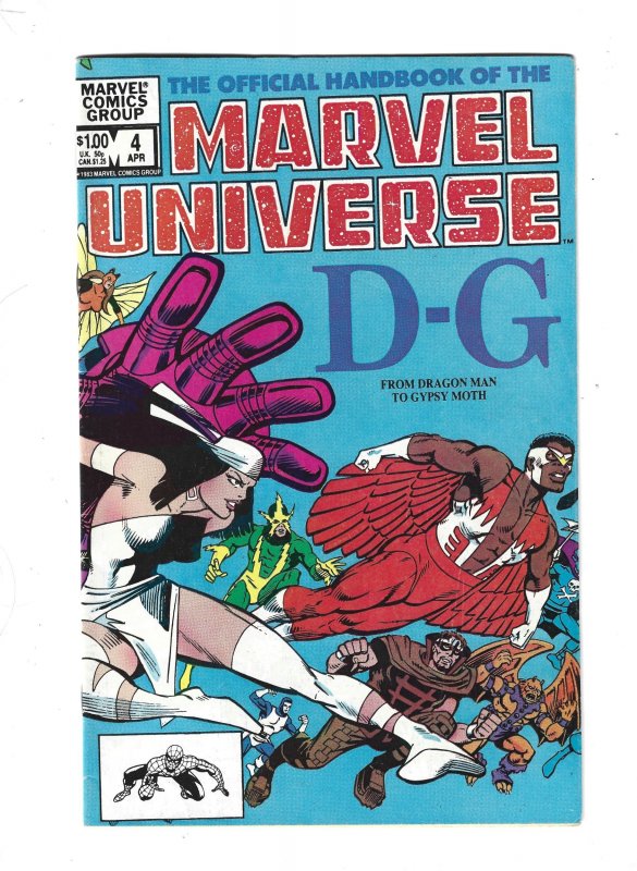 The Official Handbook of the Marvel Universe #3 through 11 (1983) rb1