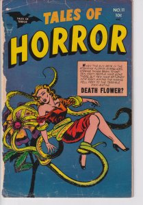 TALES OF HORROR #11 (Jun 1954) 0.5, FN pages off white to white! SEE DESCRIPTION