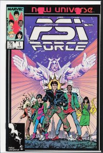 Psi-Force #1 (1986) Psi-Force