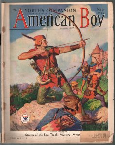 American Boy 5/1934-William F Soare-Carl Hubbell-pulp fiction-G