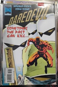 Daredevil # 350  1996  Marvel EDGE  DISNEY STICK DOUBLE SIZED GOLD LOGO VARIANT