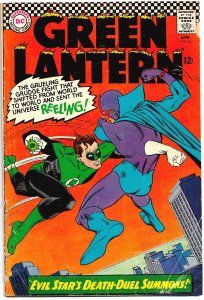 GREEN LANTERN #43 & 44 (1966) 6.0 FN  GL vs Major Disaster & Evil Star! G. Kane!