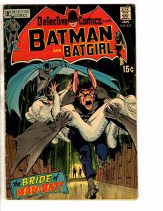Detective Comics # 407 FN DC Comic Book Feat. Batman Man-Bat Batgirl Gotham NP6