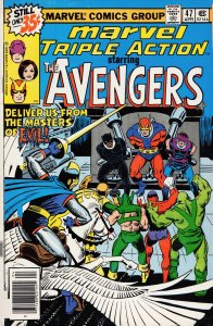 Marvel Triple Action #47 (1979) The Avengers