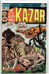 Ka-Zar #9 (1975) Ka-Zar