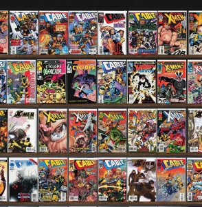 Huge Lot 150+ Comics with Cable, Excalibur, Marvel Comics Presents & More!