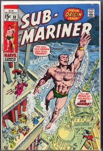 Sub-Mariner #38 (1971) Namor the Sub-Mariner