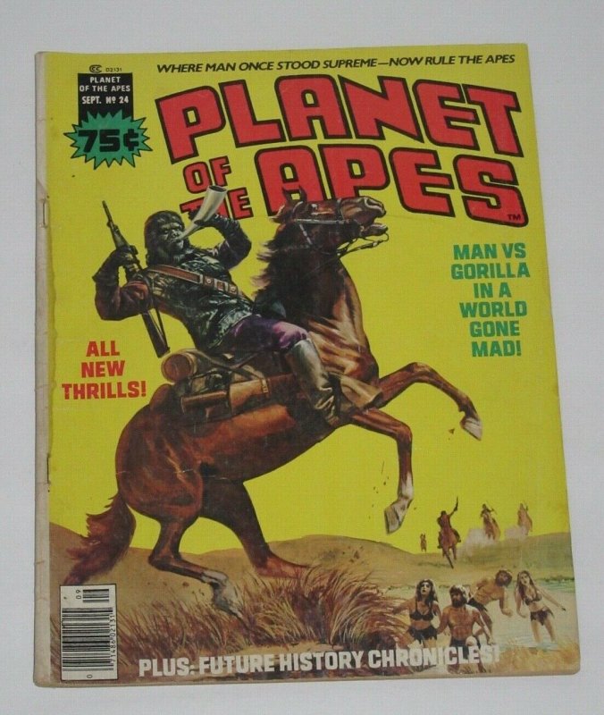 Planet of the Apes #24 1976 Magazine Comic VG/FN