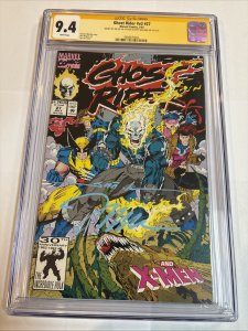 Ghost Rider (1992) # 27 (CGC 9.4) Signed By Jim Lee * Scott Williams ( Marvel )