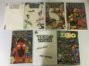 Zero Hour Crisis in Time set #0-4 + 2 Specials DC 7 pieces minimum 9.0 NM (1994) 