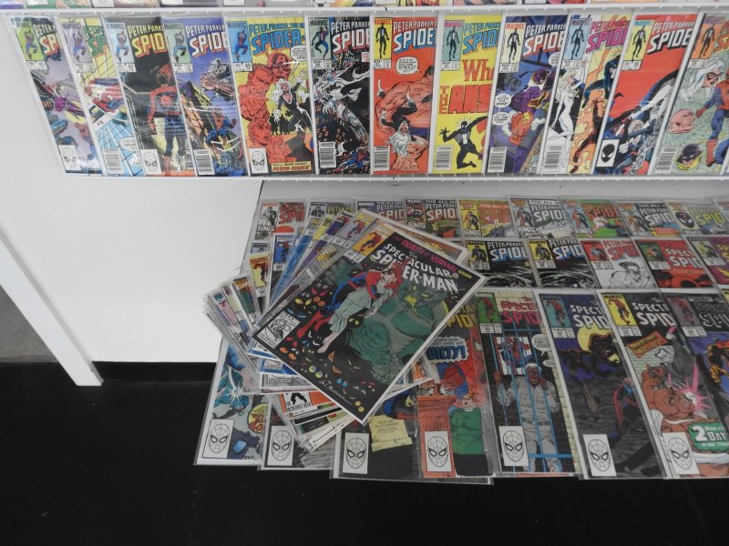 Spectacular Spider-Man #1-263 (missing #250-253) + Some Annuals! Avg. VF-