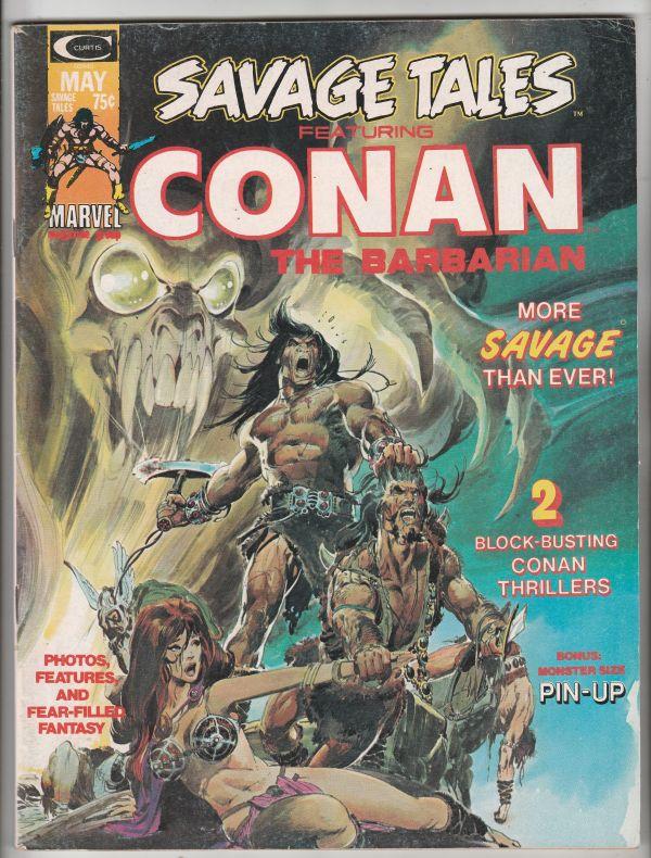 Savage Tales #4 (May-74) VF+ High-Grade Conan the Barbarian