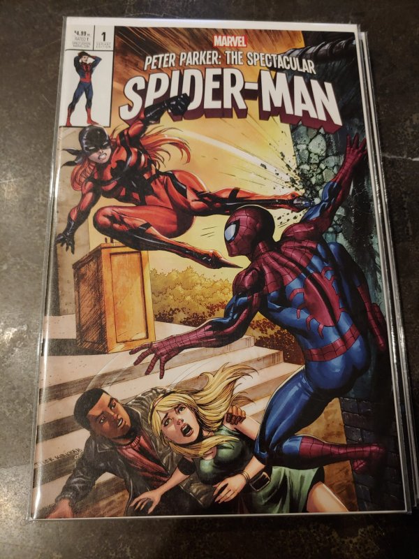 PETER PARKER SPECTACULAR SPIDER-MAN #1 CX TYLER KIRKHAM EXCLUSIVE