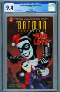 BATMAN ADVENTURES: MAD LOVE 3rd print CGC 9.4-Harley Quinn-4346834021