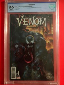 VENOM: #1 CBCS 9.6  1/17  MARVEL / SCORPION COMICS COLOR EXCLUSIVE