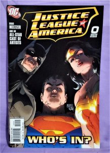 JUSTICE LEAGUE OF AMERICA #0 - 12 Ed Benes Brad Meltzer #1 Supes Cover DC Comics