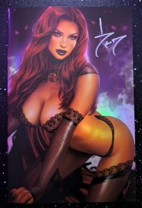 SIGNED Pumpkin #3 || Khamunaki Pumpkin Queen Lingerie Holofoil || LTD 20