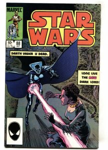 STAR WARS #88-Darth Vader is Dead. Marvel COMIC BOOK