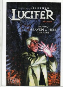 Swamp Thing / Lucifer Preview 2000 DC Comic Book (VF/NM)