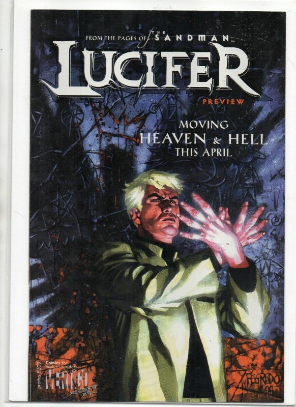 Swamp Thing / Lucifer Preview 2000 DC Comic Book (VF/NM)