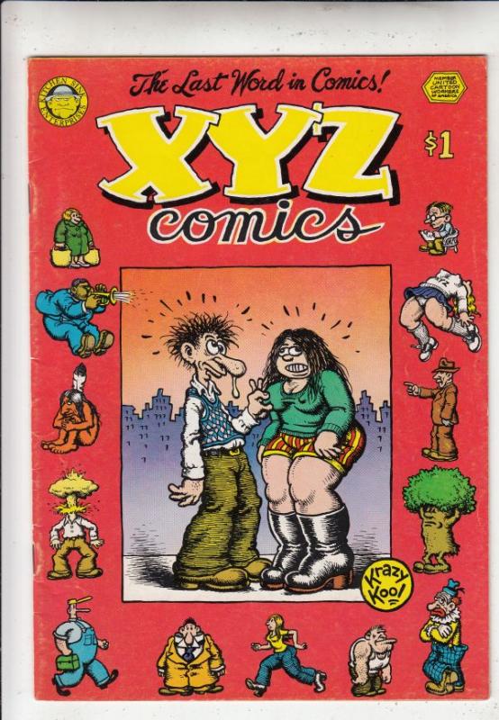 XYZ Comics #1 (Jan-72) VF High-Grade Bo Bo Bolinsky, John Q Public, Fuzzy the...