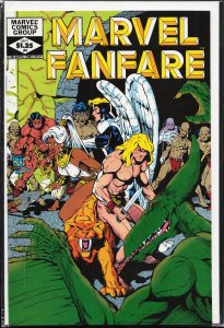 Marvel Fanfare #4 (1982) Angel