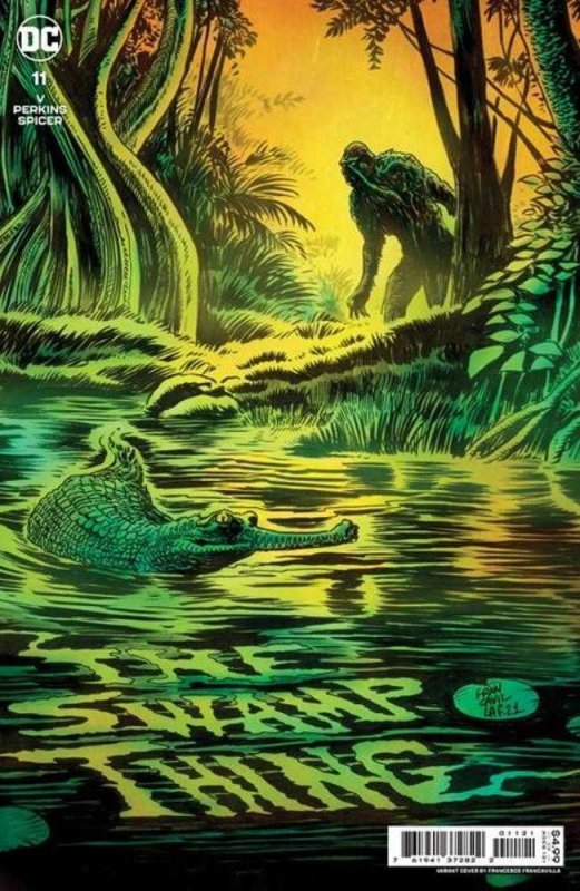 Swamp Thing #11 (Of 16) Cover B Francesco Francavilla Card Stock Variant 