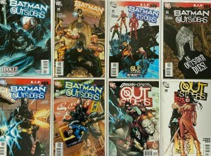 Batman and the Outsider 2nd series set:#1-40+special 44 diff 8.0 VF (2007)