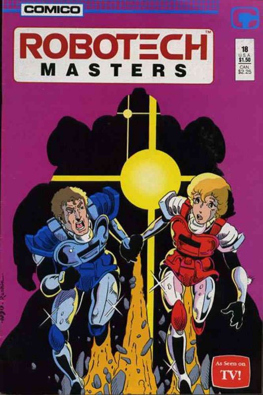 Robotech Masters #18 FN ; COMICO | Mike Baron