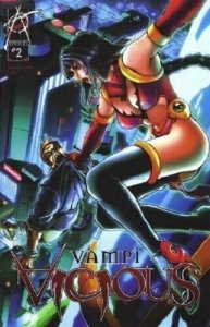 Vampi Vicious #2 Cover B Harris Anarchy Studios Comics October 2003 (VFNM)