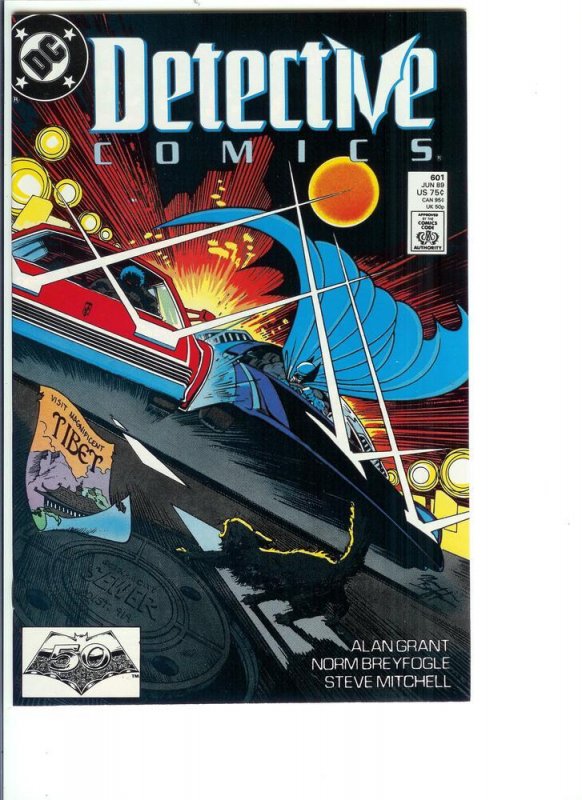 Detective Comics 601 - Copper Age - 1989 (VF+)