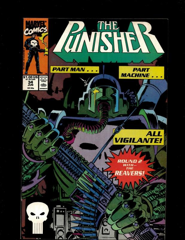 10 Punisher Marvel Comic Books #14 30 31 34 35 36 37 38 39 40 HY6