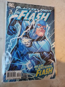 Blackest Night: The Flash #3 (2010) 1ST APPEARANCE OF BLUE LANTERN FLASH