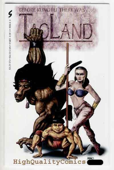 TAOLAND #3, NM+, Jeff Amano, Kung Fu, Martial Arts, 1995, more indies in store